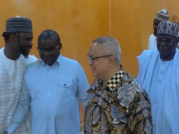 Visite de Son Excellence L'ambassadeur d'Indonésie a la résidence du Président Baye Ciss